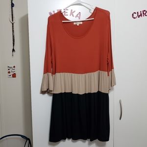 Tiered Bell Sleeve Tunic